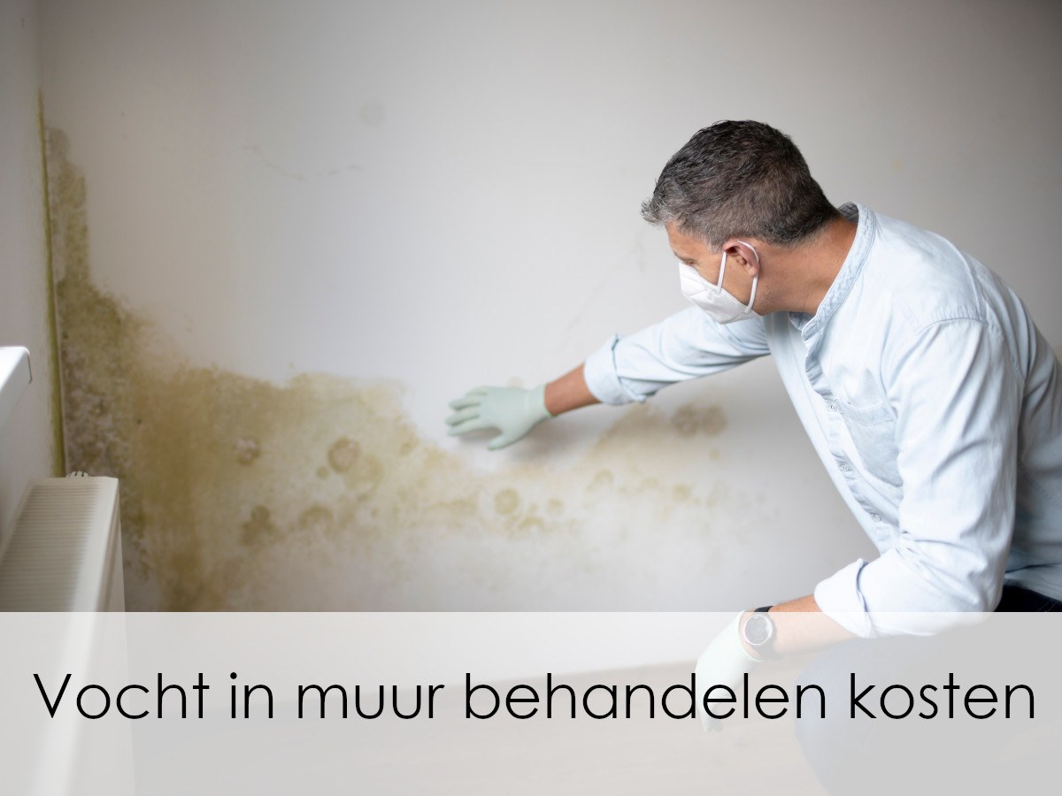 vochtspecialist behandelt vocht in muur