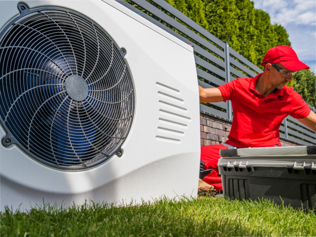 onderhoud aan warmtepomp