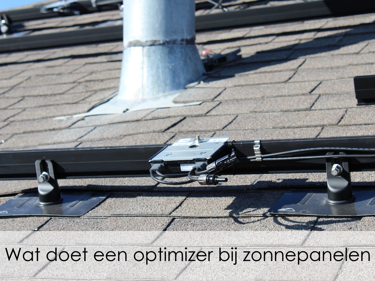 wat doet een optimizer bij zonnepanelen