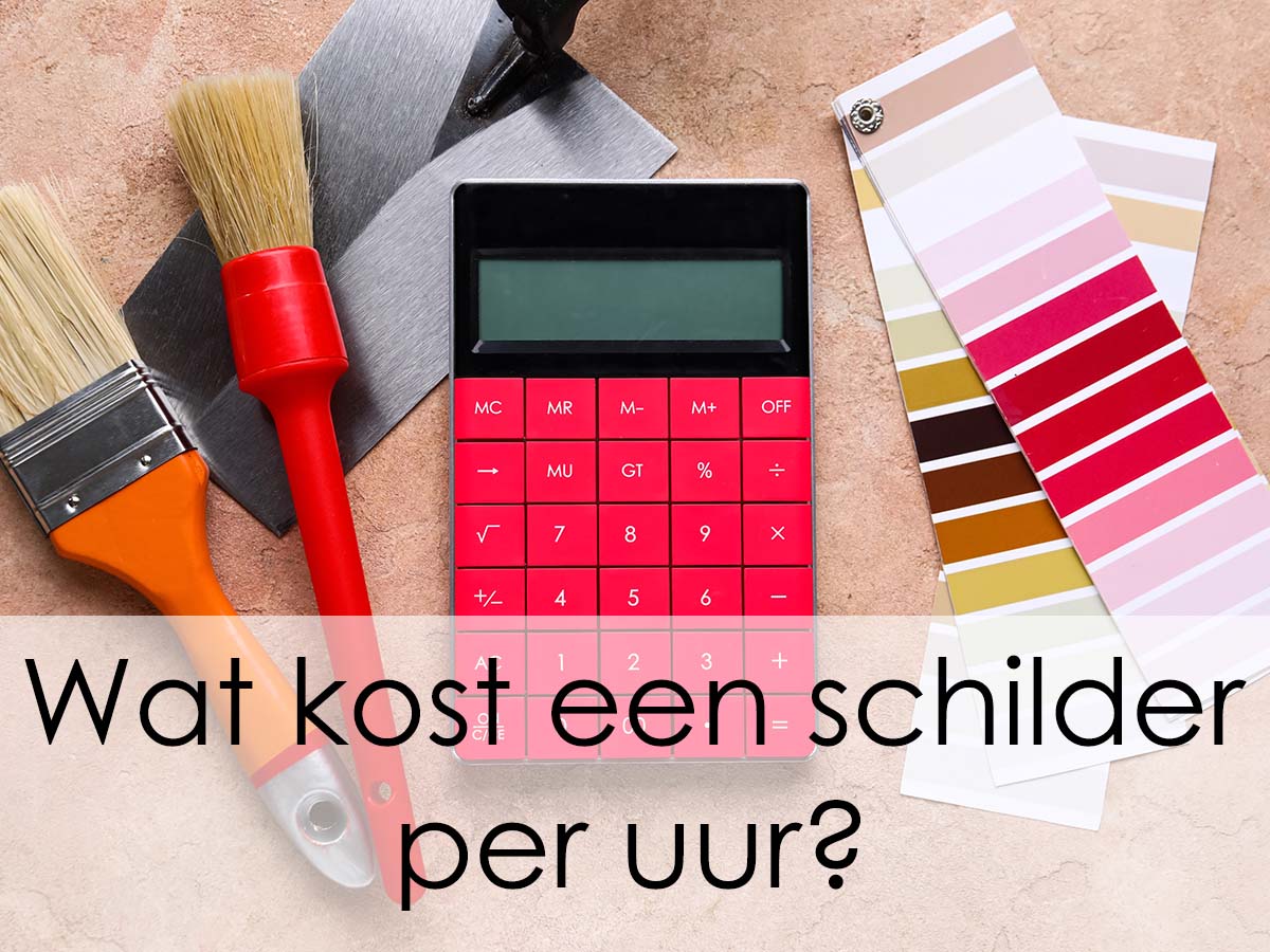 Wat kost een schilder per uur De uurtarieven uitgelegd!