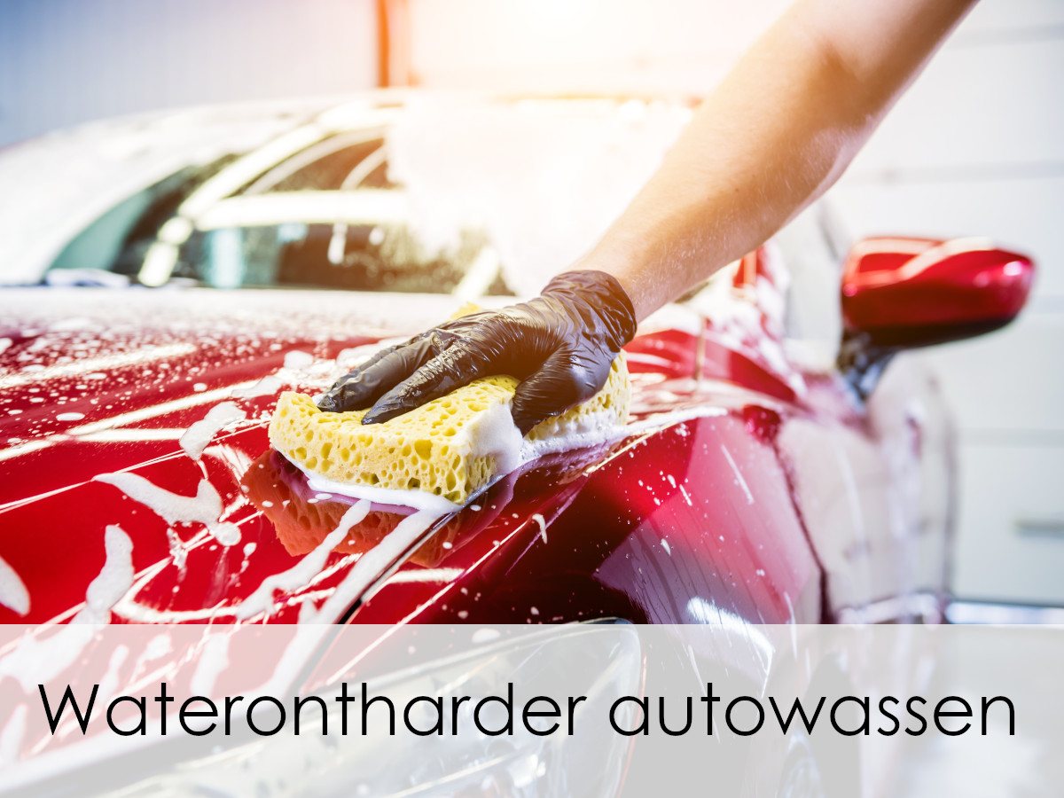 autowassen met water van waterontharder