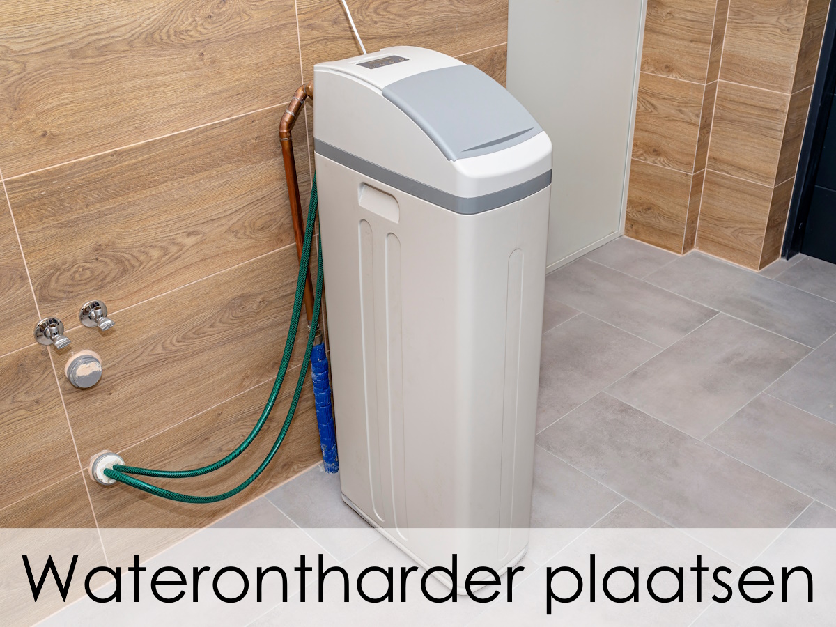 waterontharder plaatsen