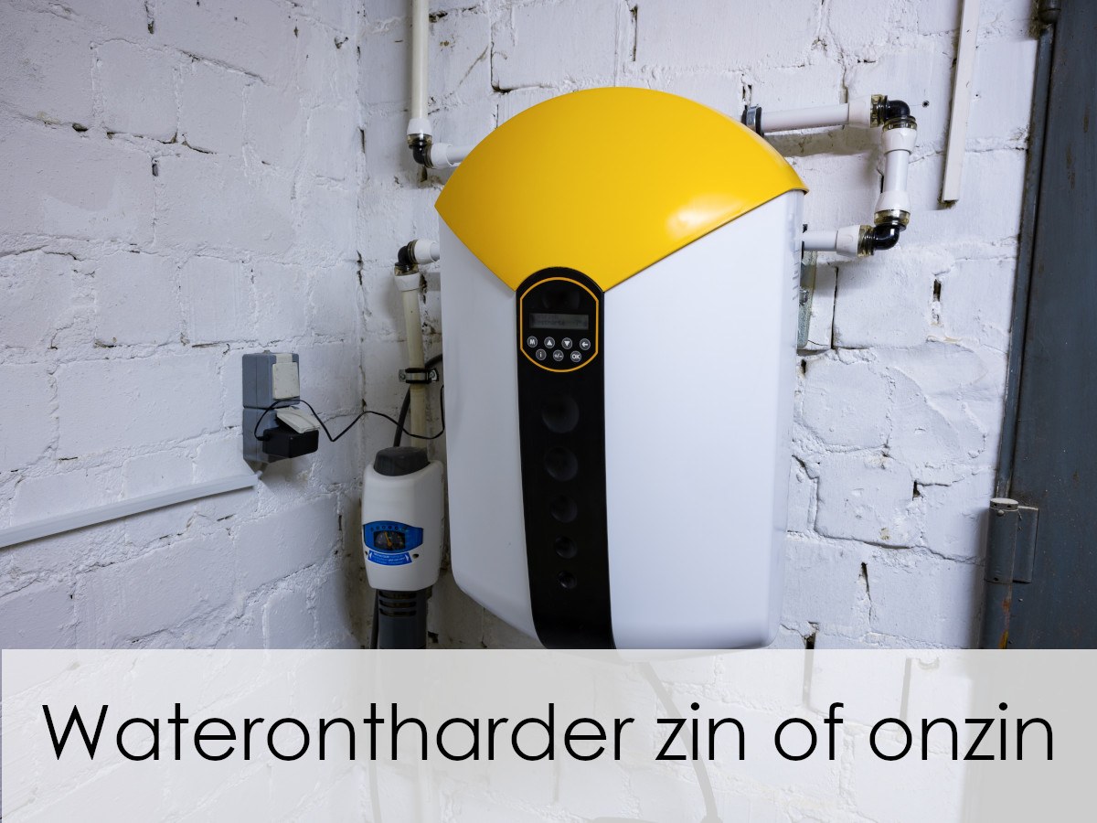 zin of onzin van een waterontharder