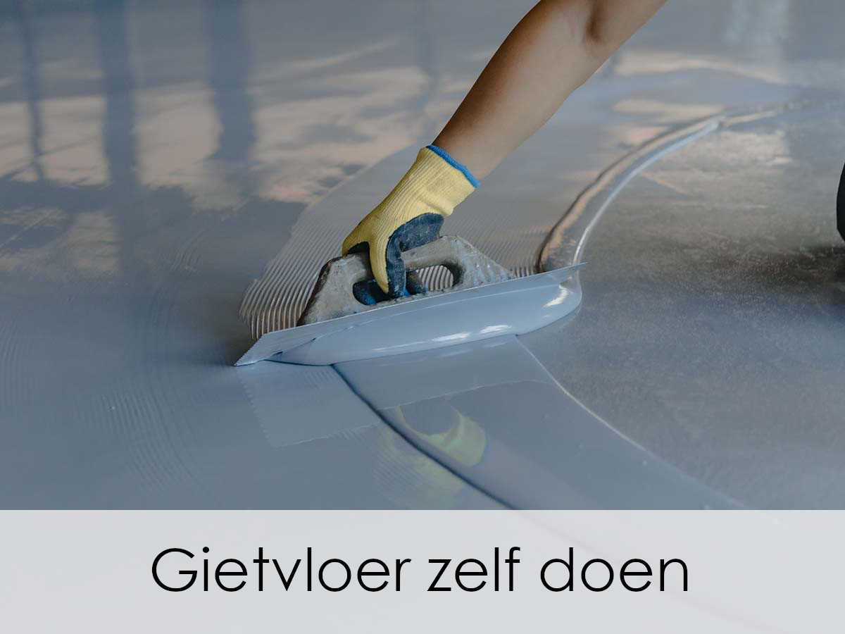 zelf gietvloer doen