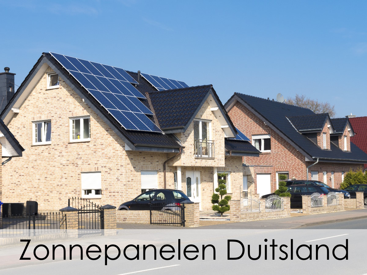 zonnepanelen Duitsland