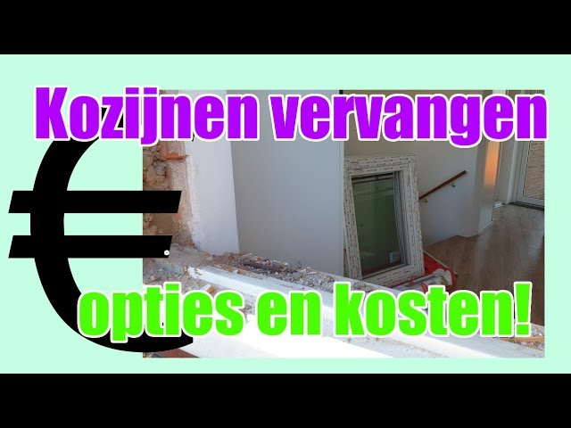 Nieuwe kozijnen: renoveren of isoleren? - VvERecht.nl